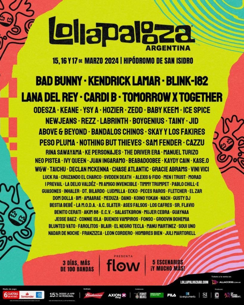 NewJeans TXT Lollapalooza