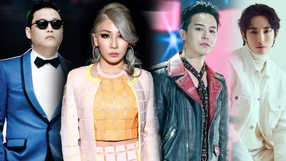 CL PSY G-Dragon Lee Soo Hyuk