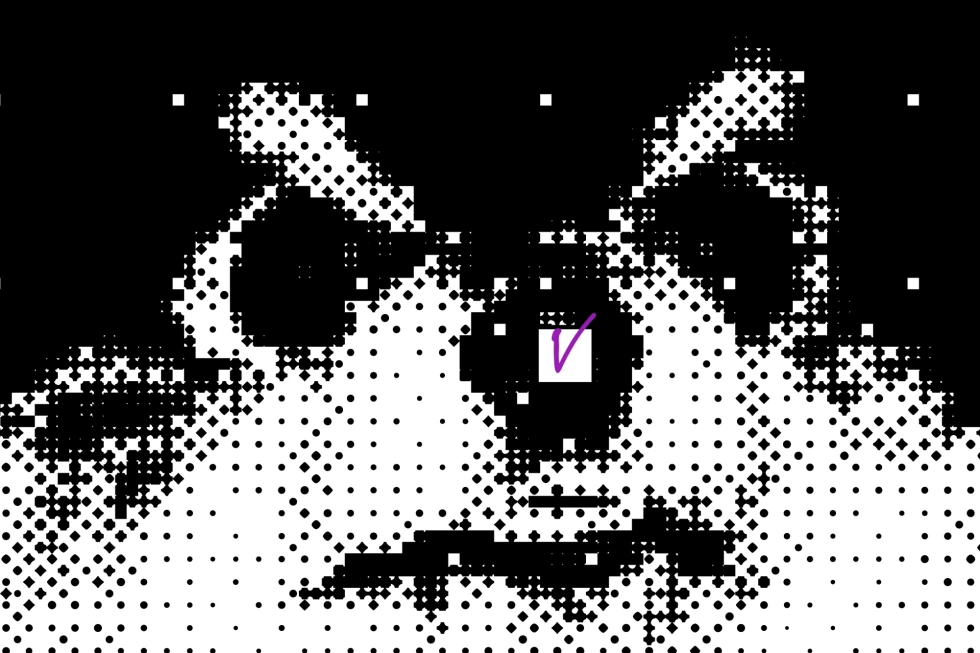 v
