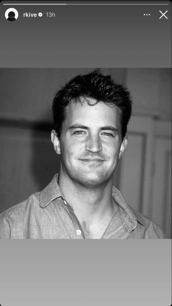 RM matthew perry friends