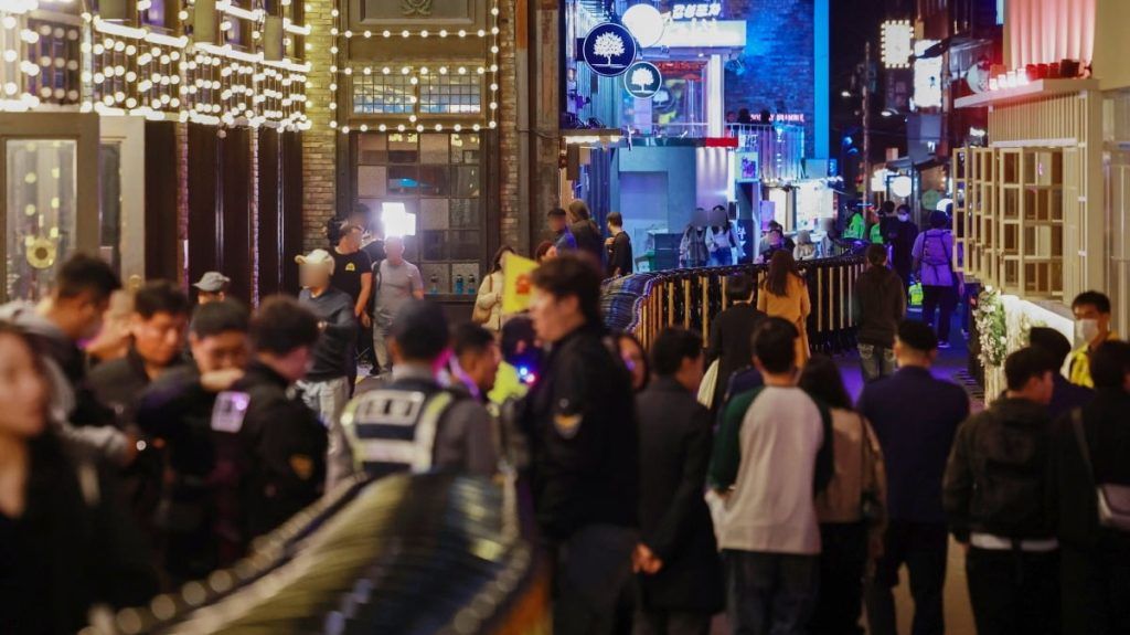 Itaewon, Corea del Sur, Halloween