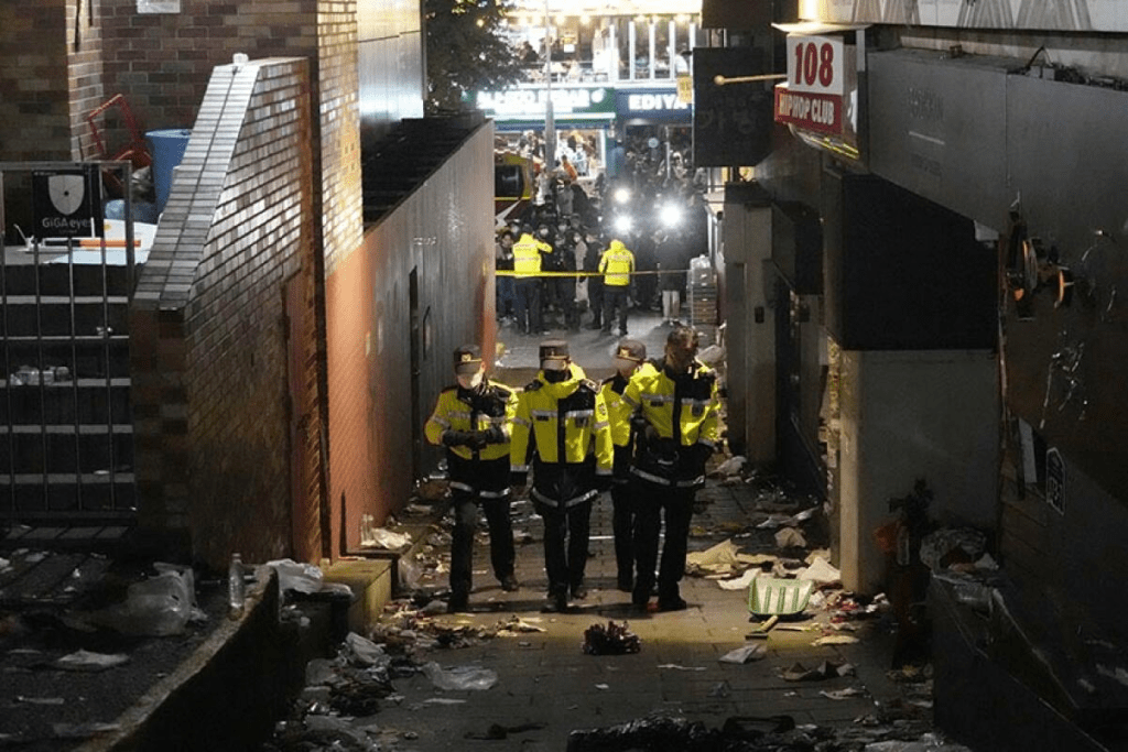 Itaewon policía