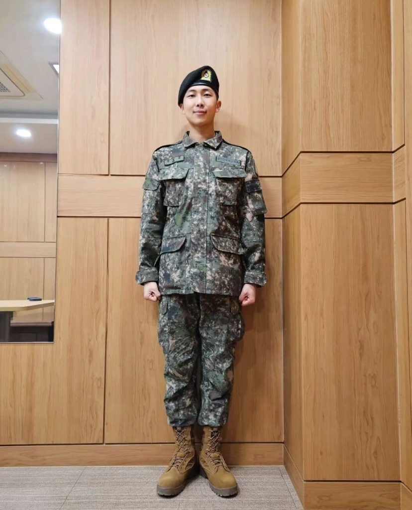 RM V BTS servicio militar