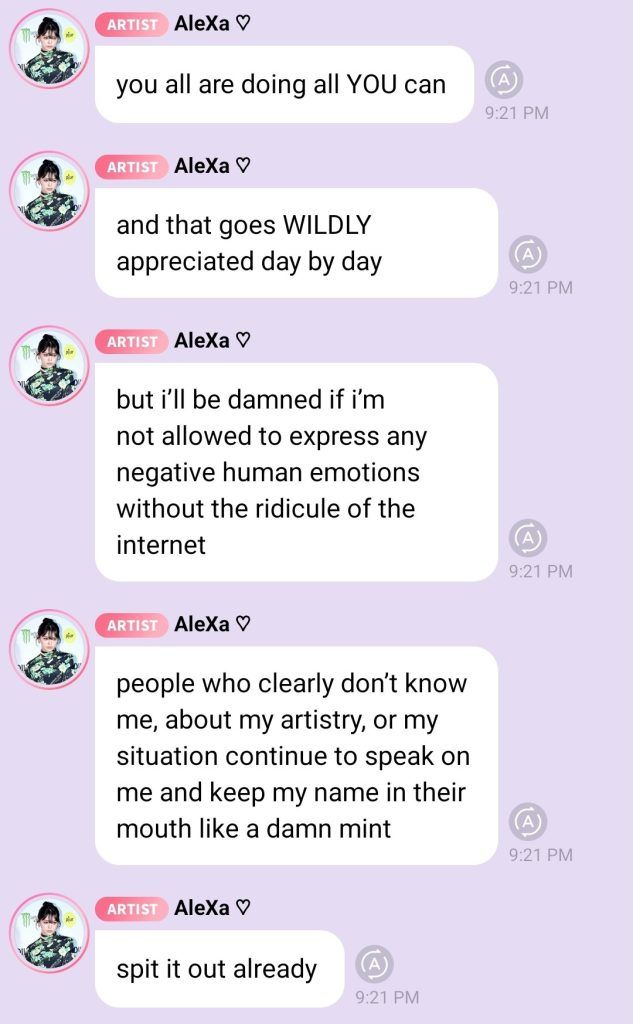 AleXa "Sick"