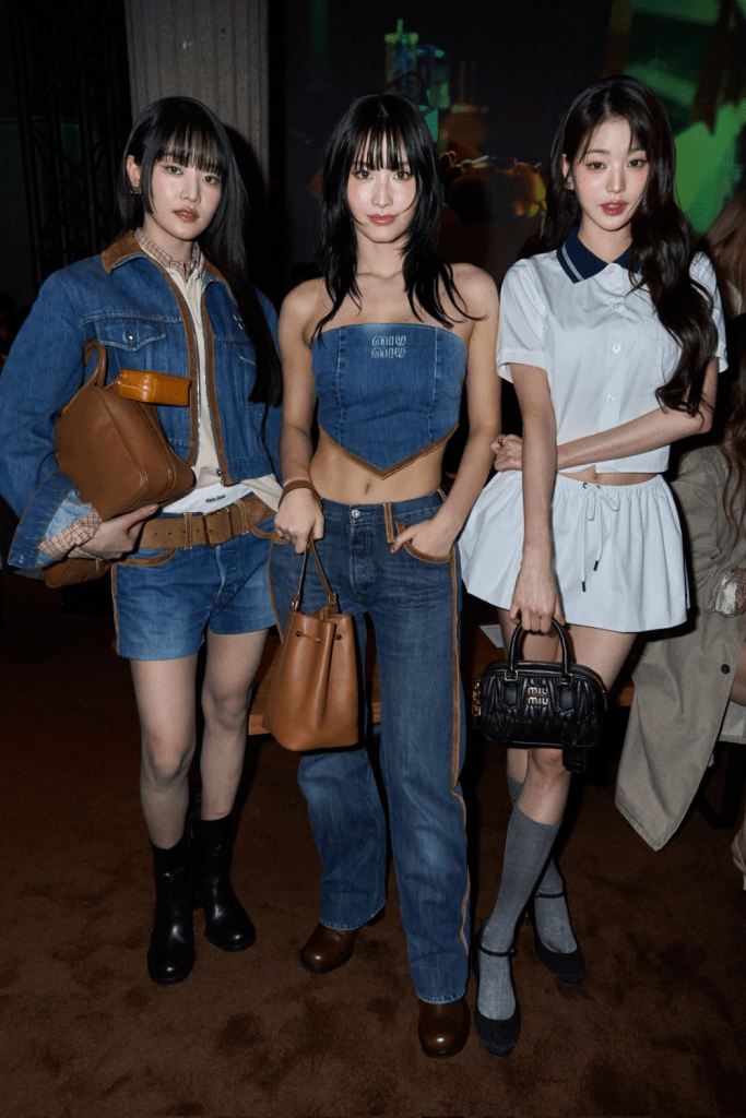 Paris fashion week idols