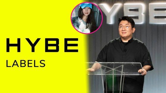 HYBE culto Min Hee Jin