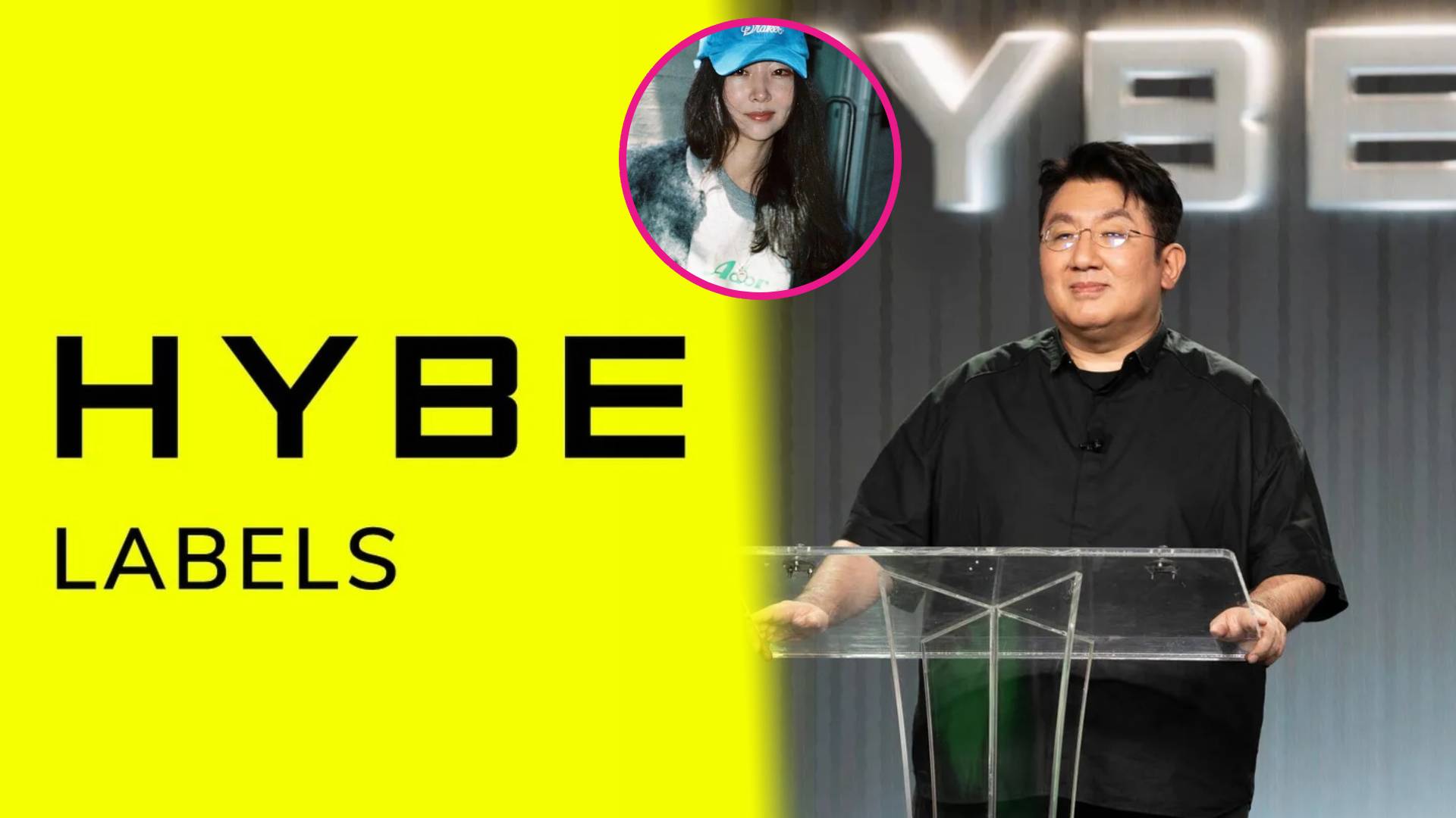 HYBE culto Min Hee Jin