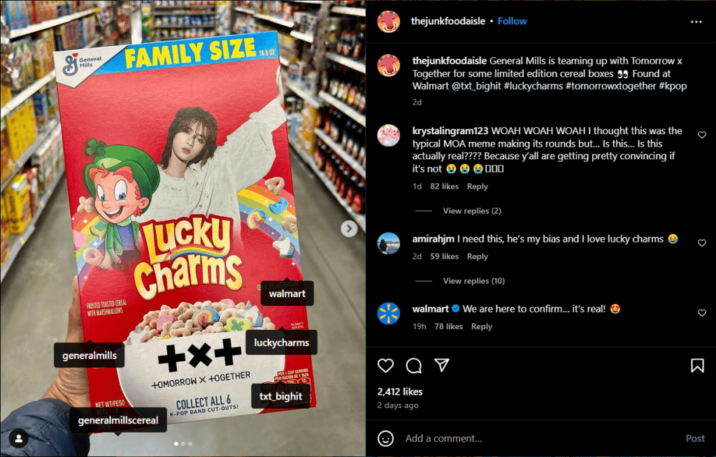 TXT General Mills cereales