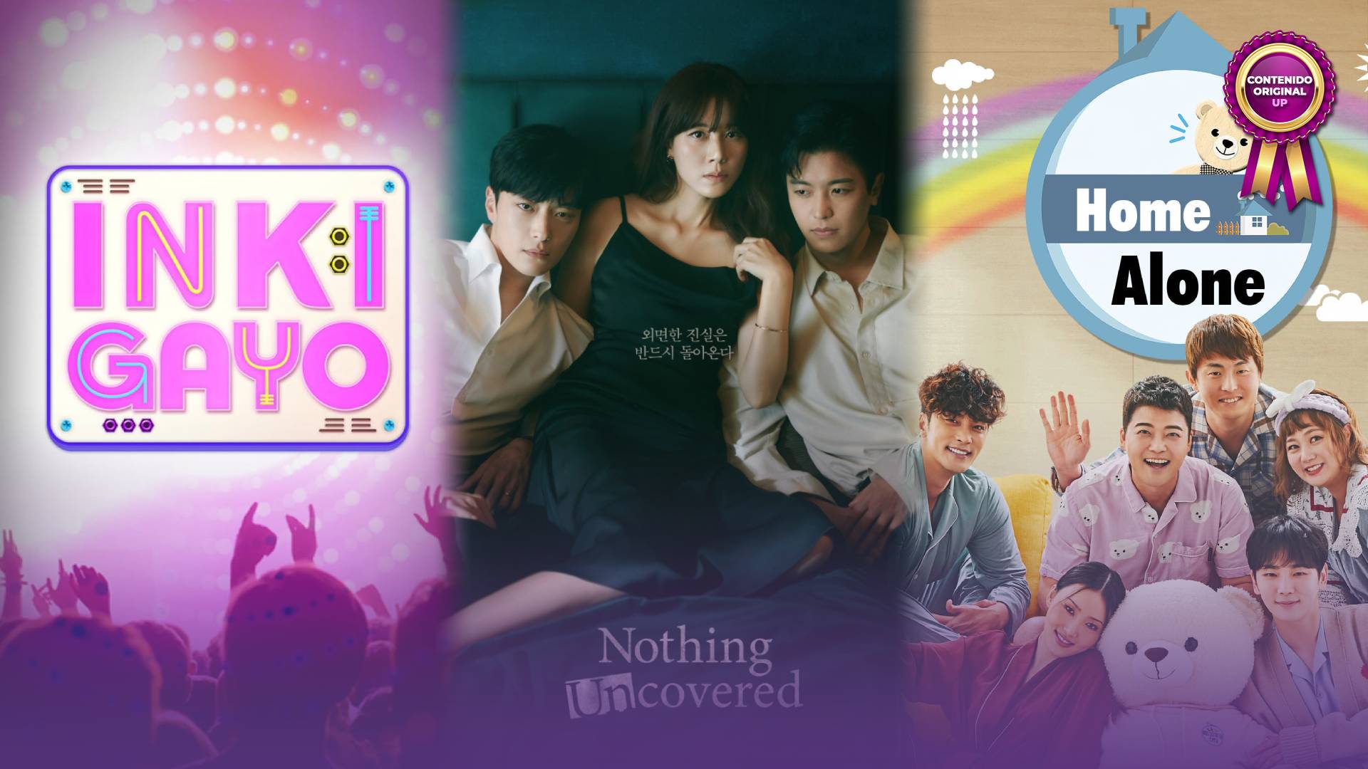 K-dramas, programas de variedades y más shows en emisión KOCOWA