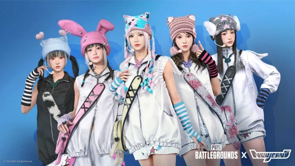 NewJeans PUBG inapropiado