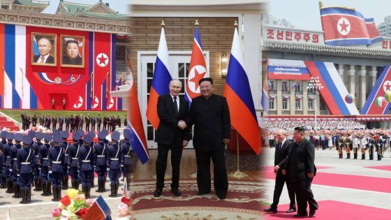 Putin visita Corea del Norte por primera vez en 24 años y es recibido con cálida bienvenida