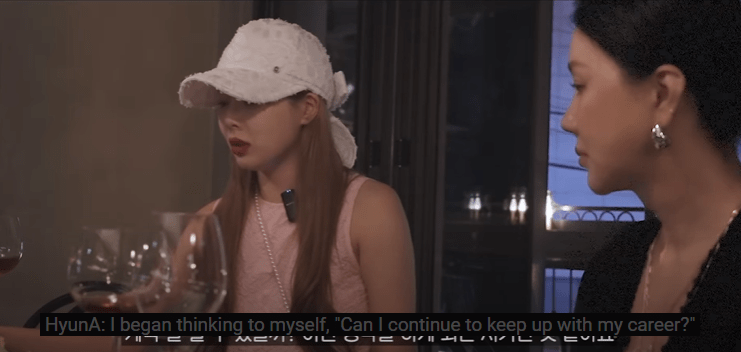 hyuna llorar