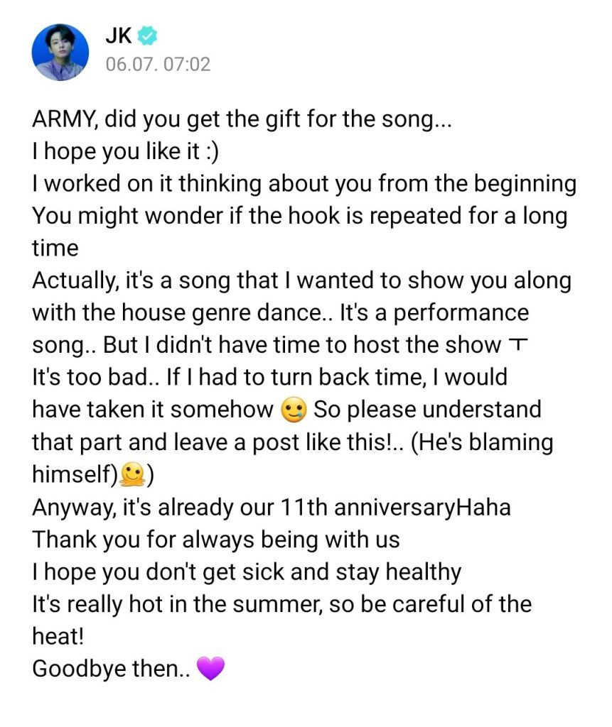 Jungkook carta fans 