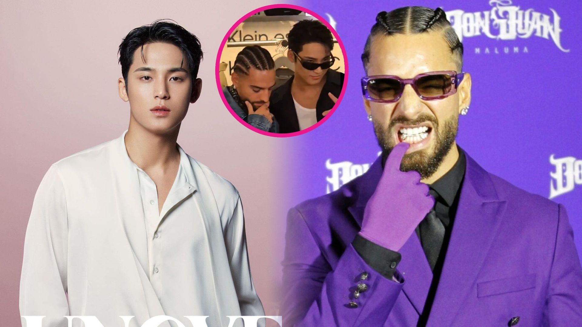 SEVENTEEN Mingyu Maluma