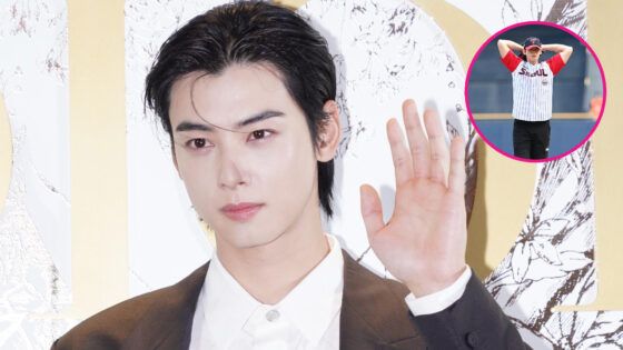 Cha Eun Woo beisbol