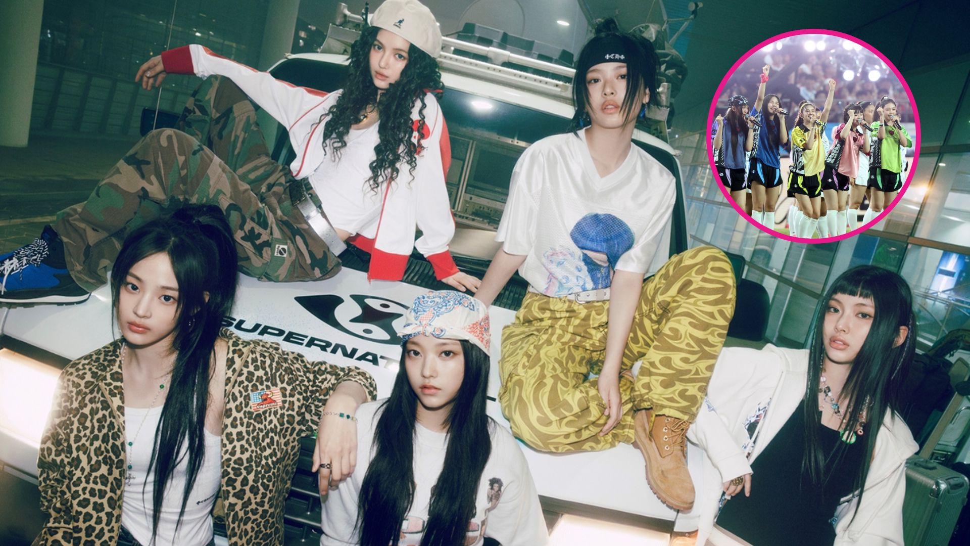 NewJeans futbol Bayern Tottenham