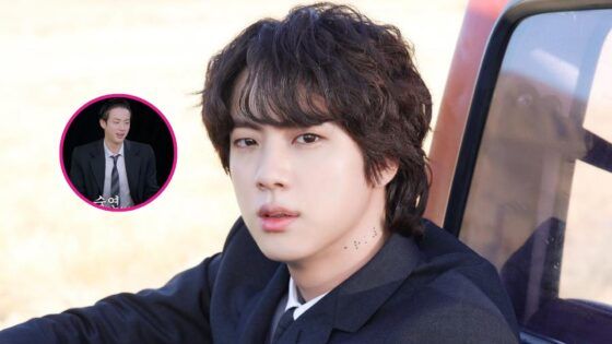 Jin BTS salir