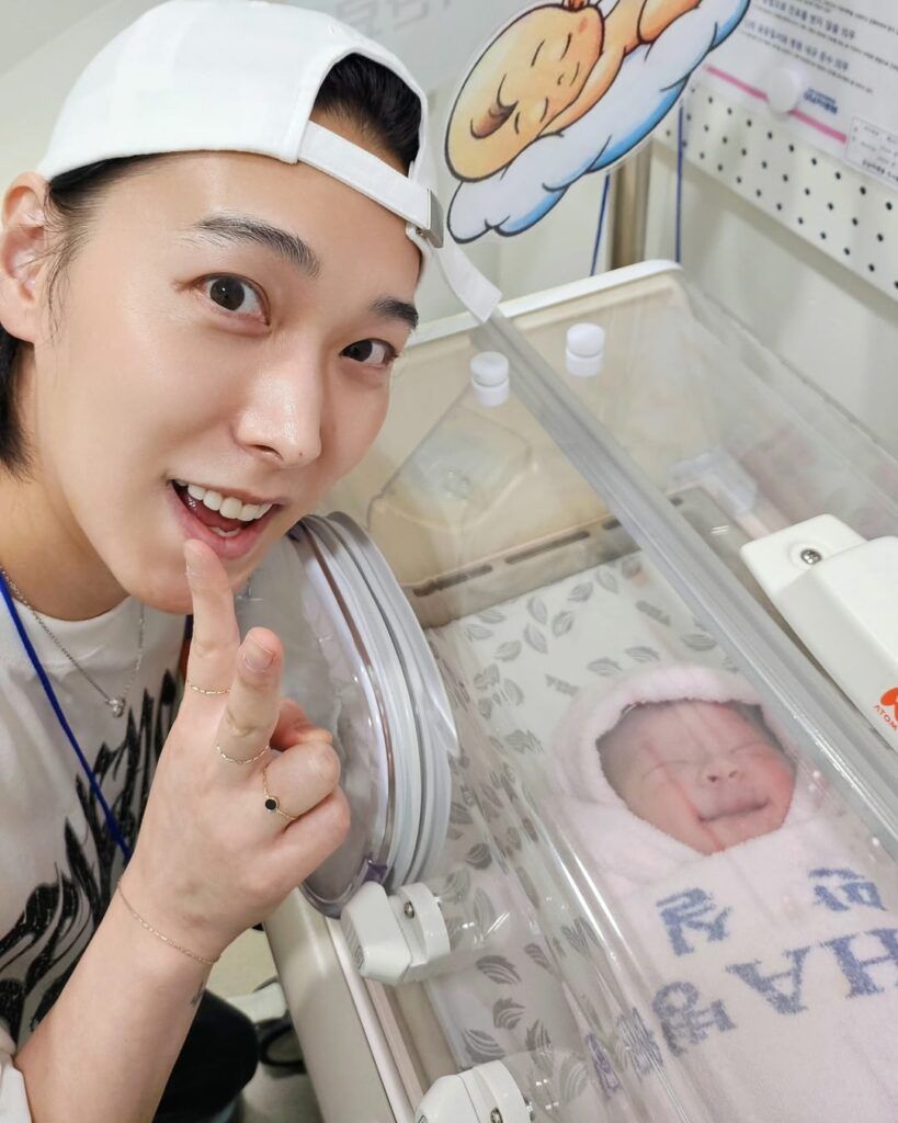 Sungmin de Super Junior primer hijo