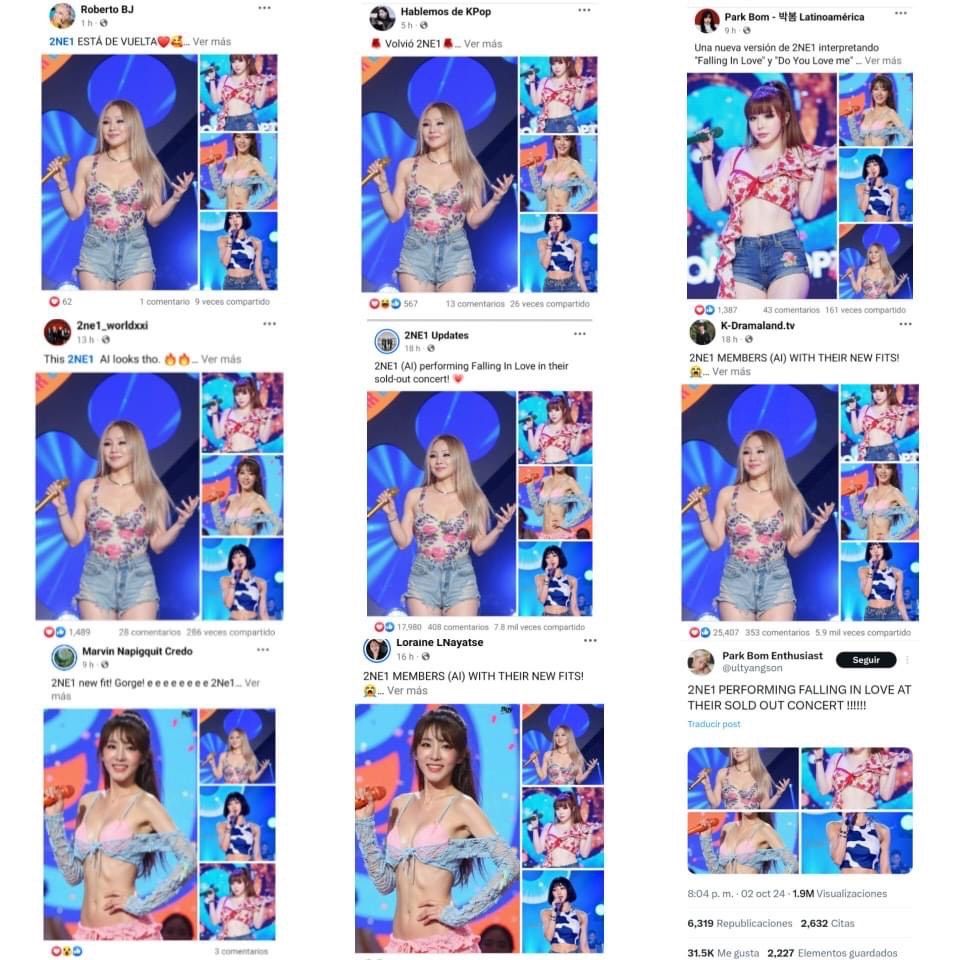 2NE1 deepfakes