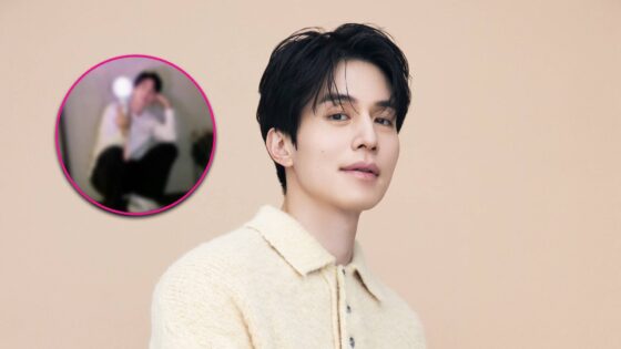 Lee Dong Wook presenta su light stick oficial