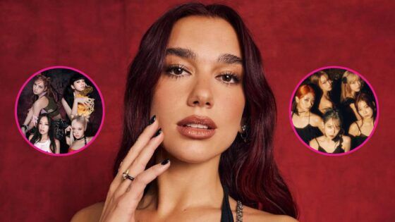 Dua Lipa BLACKPINK LE SSERAFIM