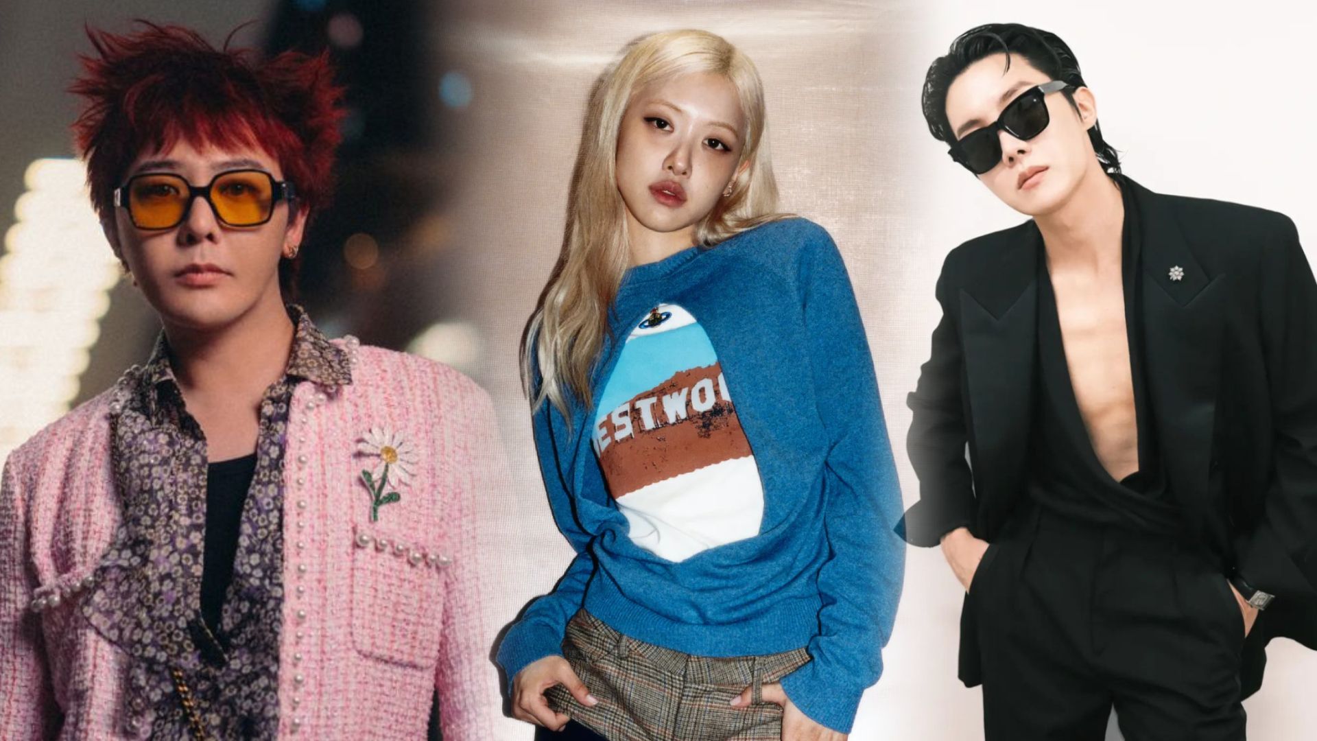 J-Hope Rosé G-Dragon