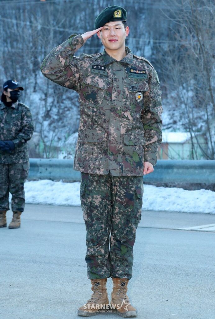 Jooheon servicio militar