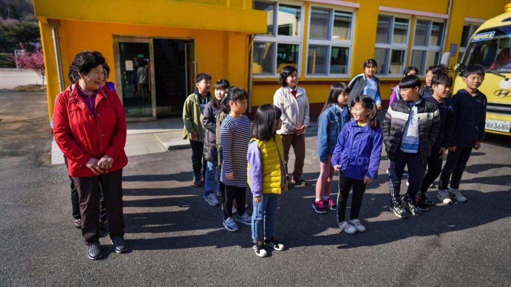 Corea del Sur escuelas