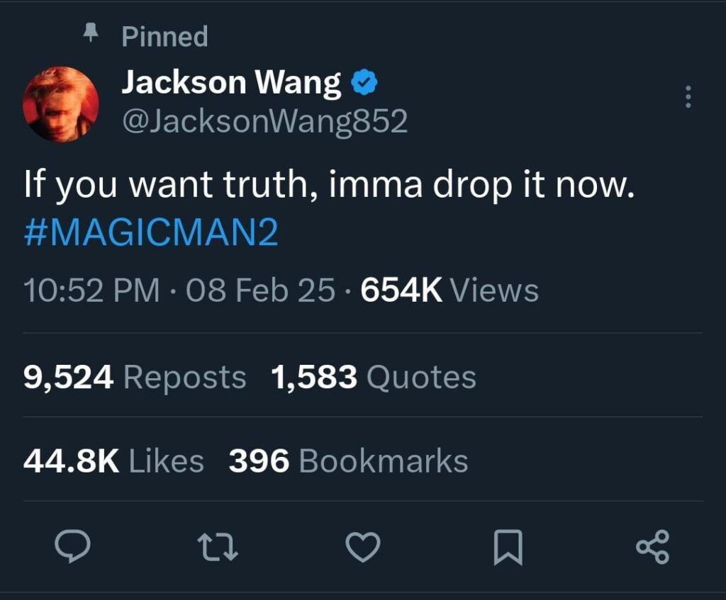 Jackson Wang MAGIC MAN