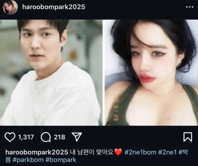 Park Bom hiatus