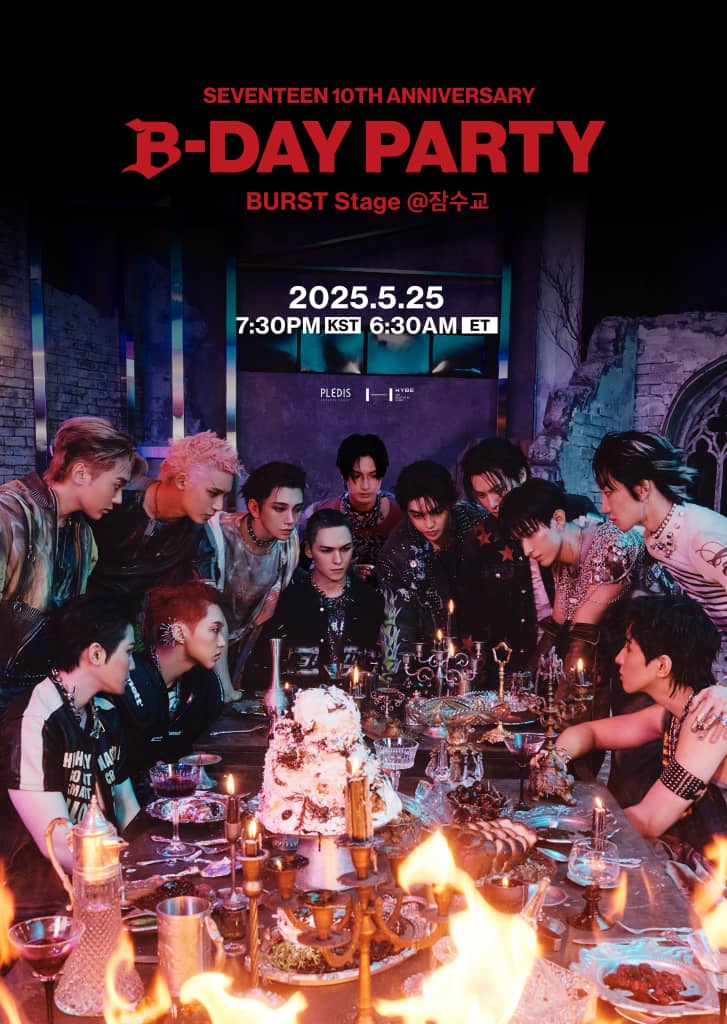 SEVENTEEN B-DAY PARTY horarios
