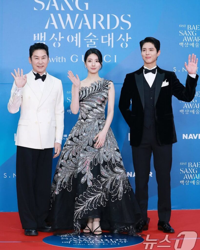Baeksang 2025 alfombra roja 