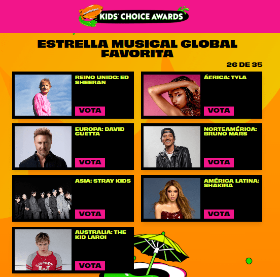 Nickelodeon Kids' Choice Awards 2025 K-pop