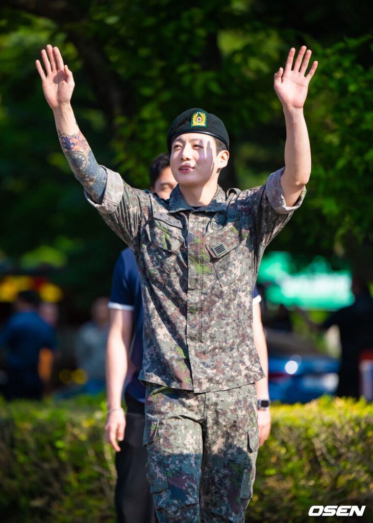 Jungkook mujer detenida