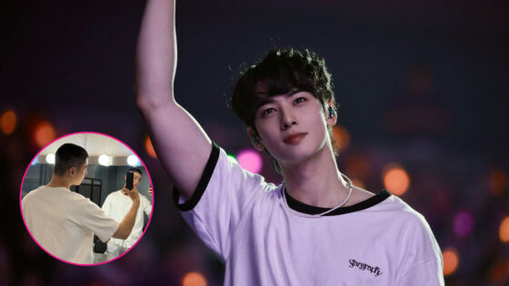 Cha Eun Woo servicio militar