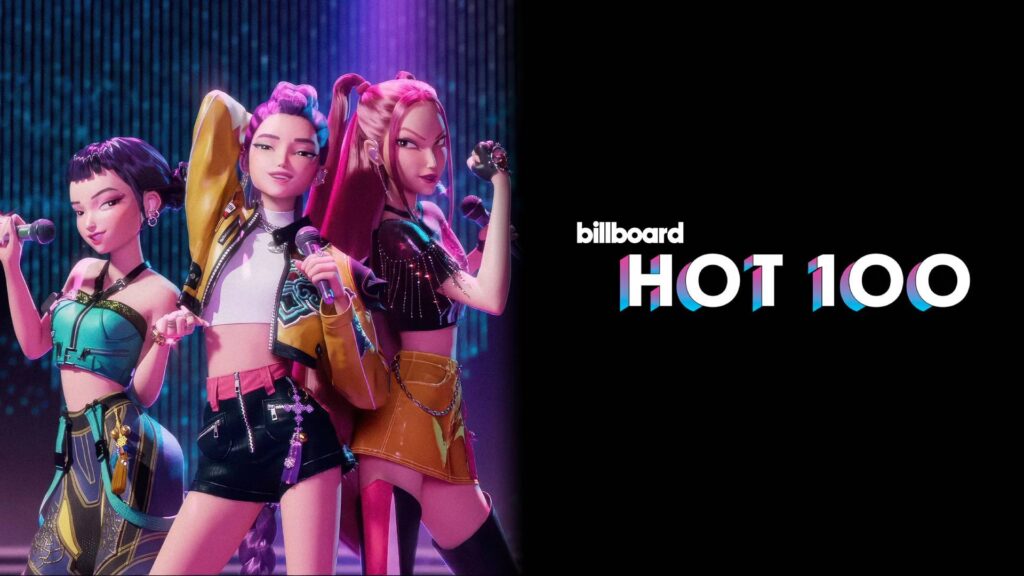“Kpop Demon Hunters” rompe récords históricos en la lista Billboard Hot 100