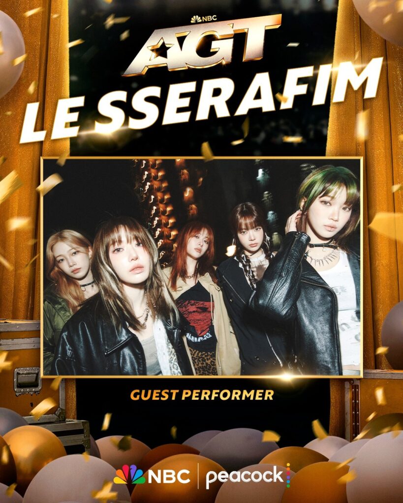LE SSERAFIM America's Got Talent