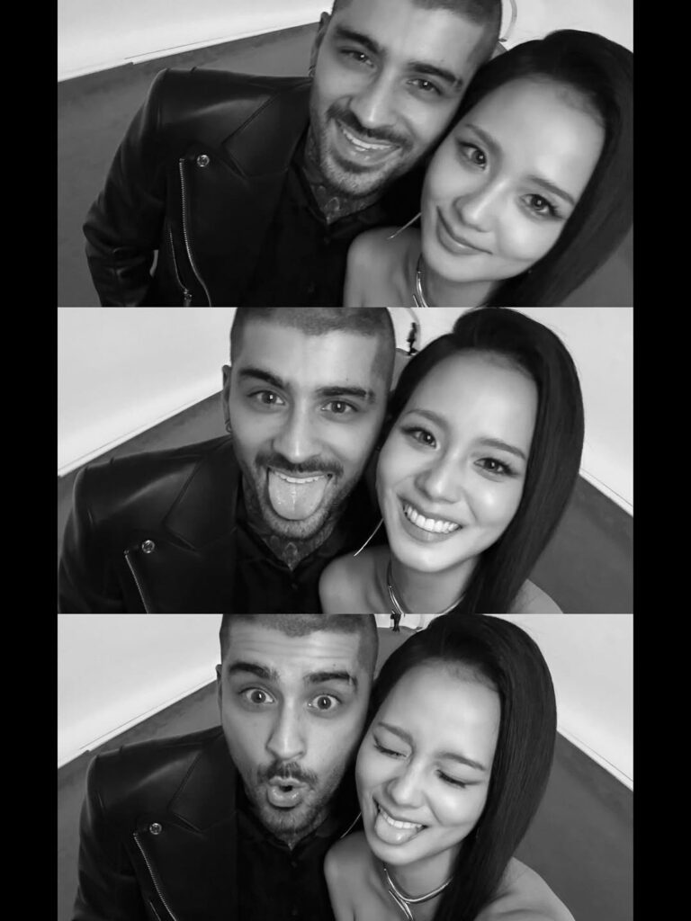 Jisoo Zayn EYES CLOSED
