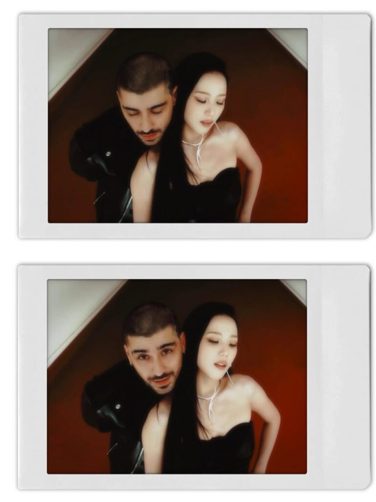 Jisoo Zayn EYES CLOSED
