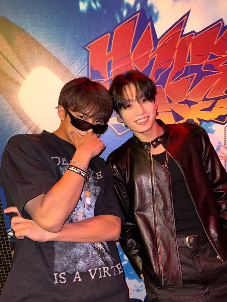 Jungkook Mingyu instagram