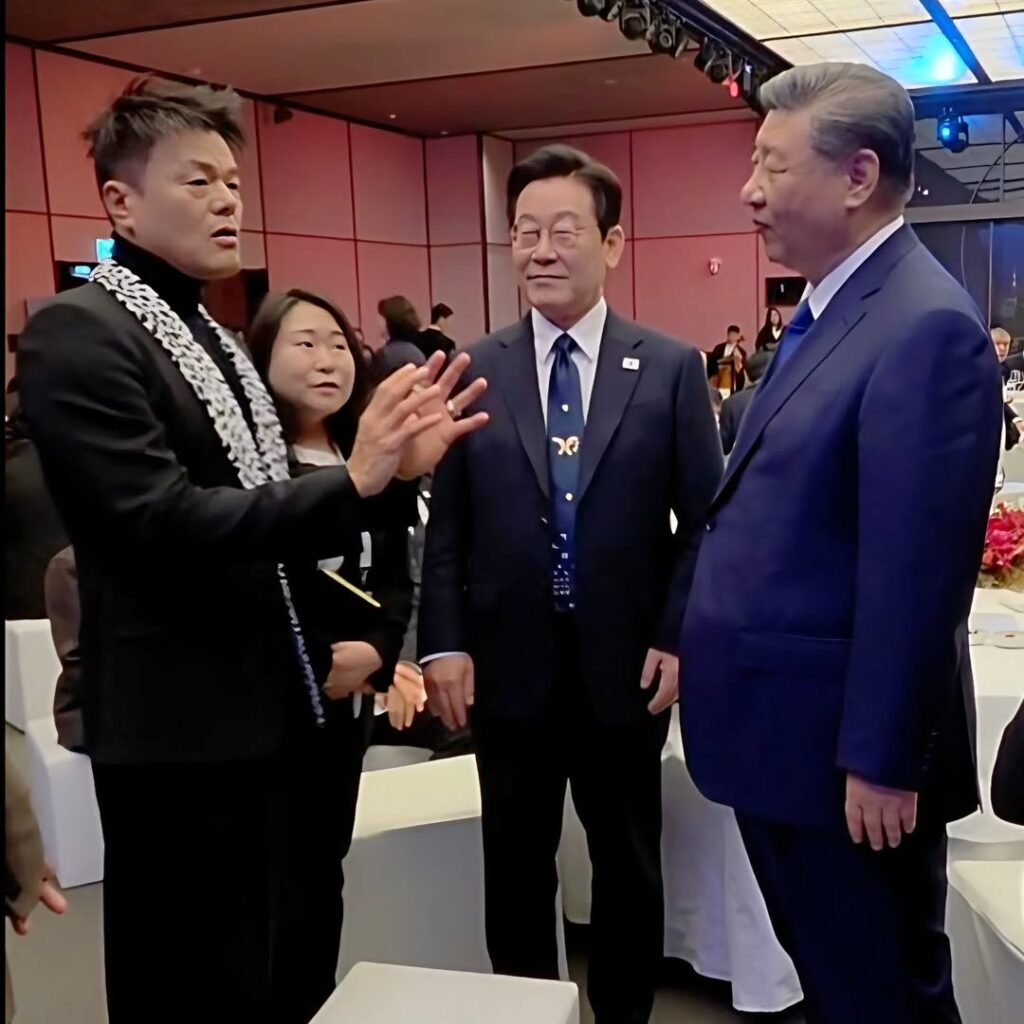 Park Jin Young Xi Jinping