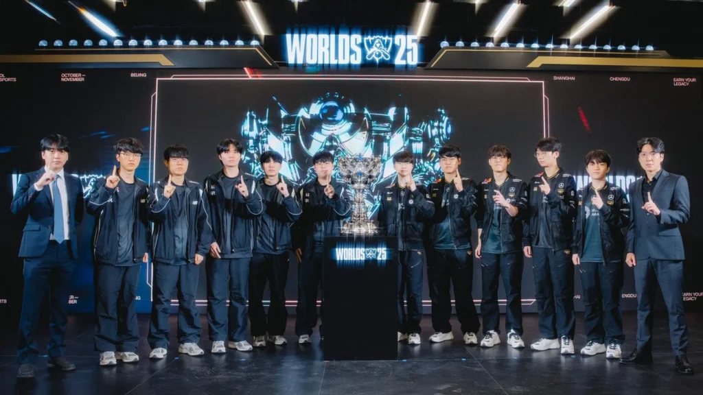 T1 campeonato mundial LoL