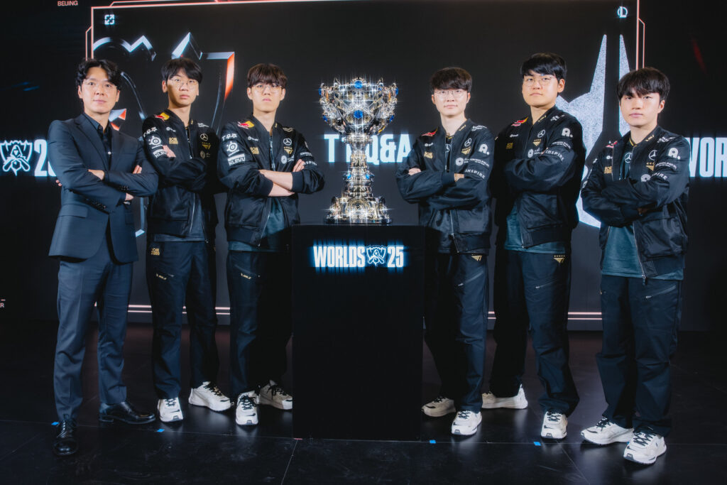 T1 campeonato mundial LoL