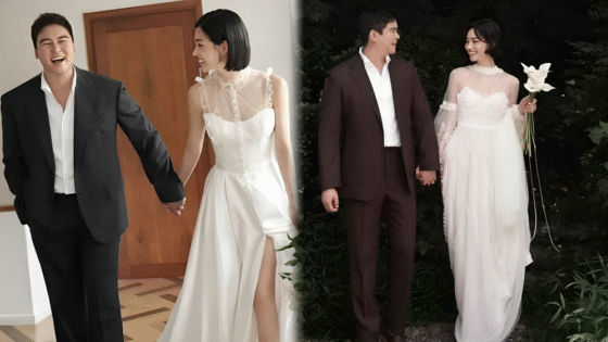 lee-jang-woo-y-jo-hye-won-celebran-su-boda-en-seul-junto-a-familiares-y-amigos-unniepop