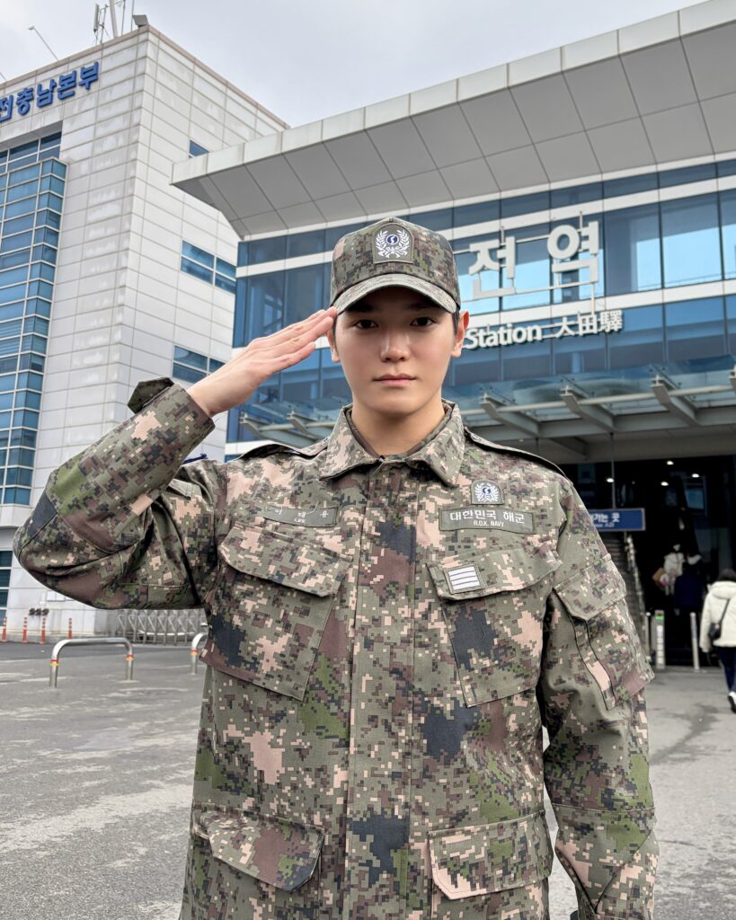 Taeyong servicio militar
