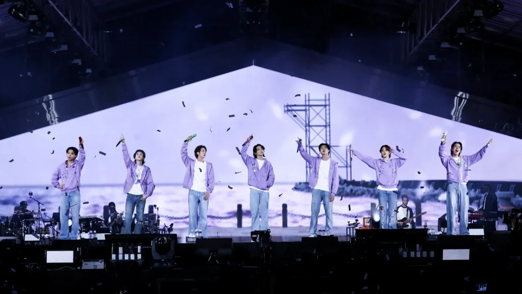 Busan conciertos BTS hoteles