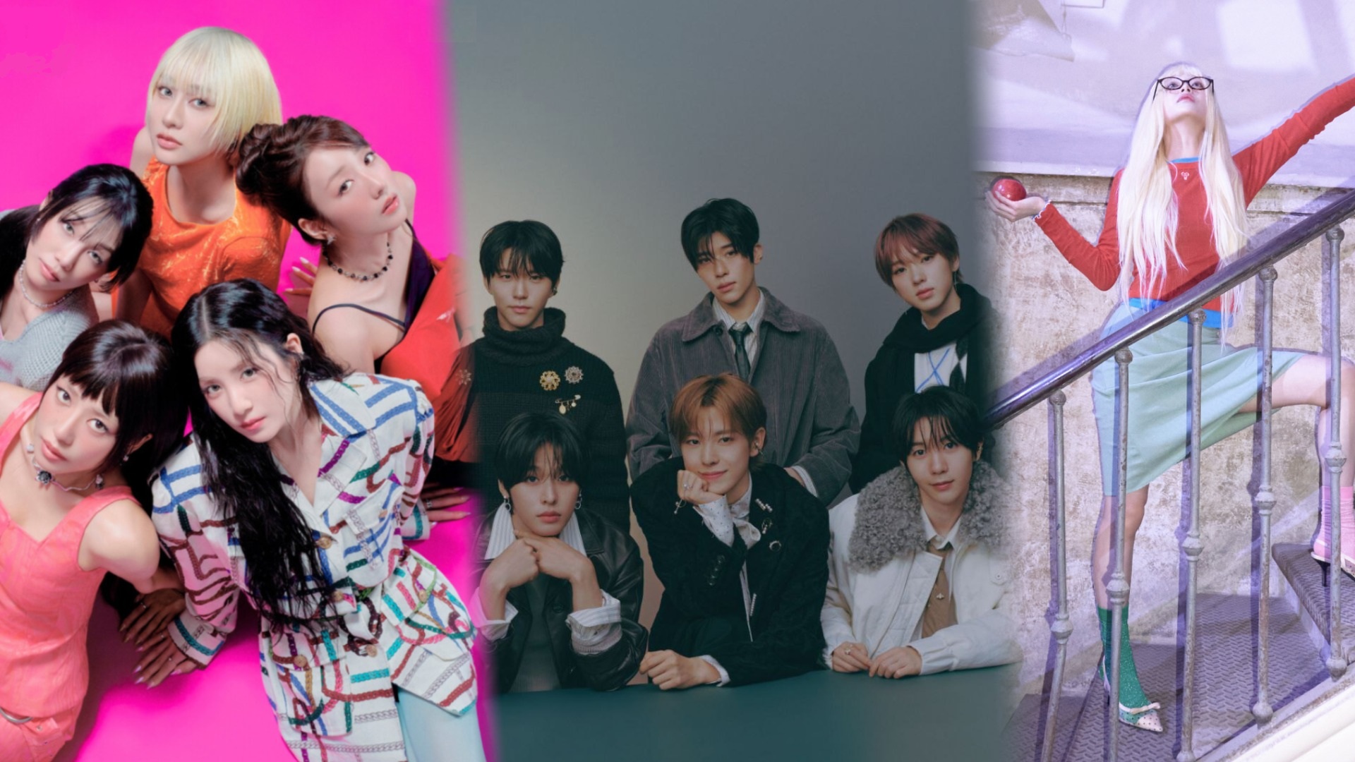 EJAE Audrey Nuna Y Rei Ami Cantan Por Primera Vez En Vivo Golden De Kpop Comebacks Enero 2026 EXO Nct APINK Chuu Unniepop 