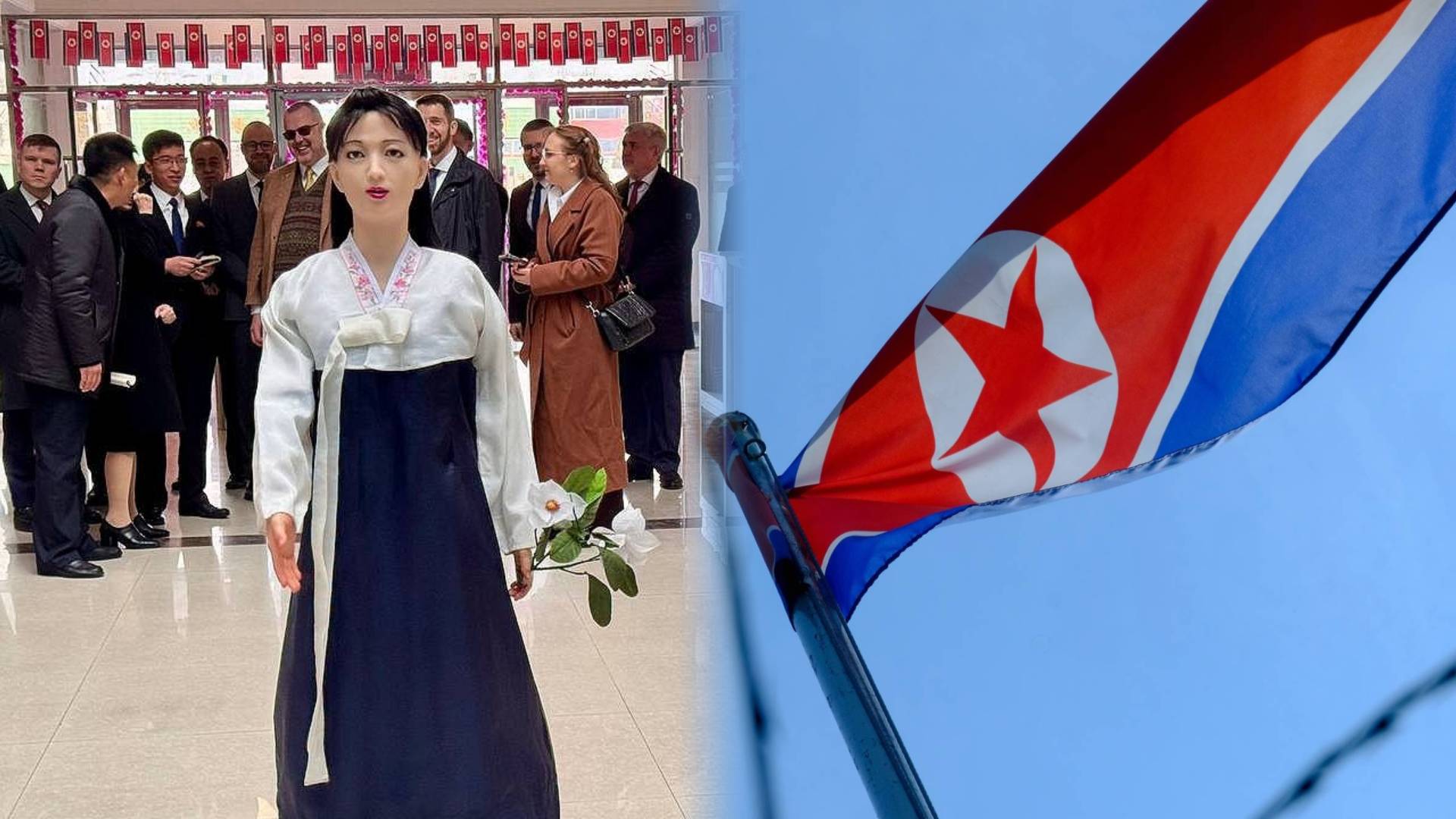 Corea del Norte presenta sus propios robots humanoides en escuelas y centros de votación