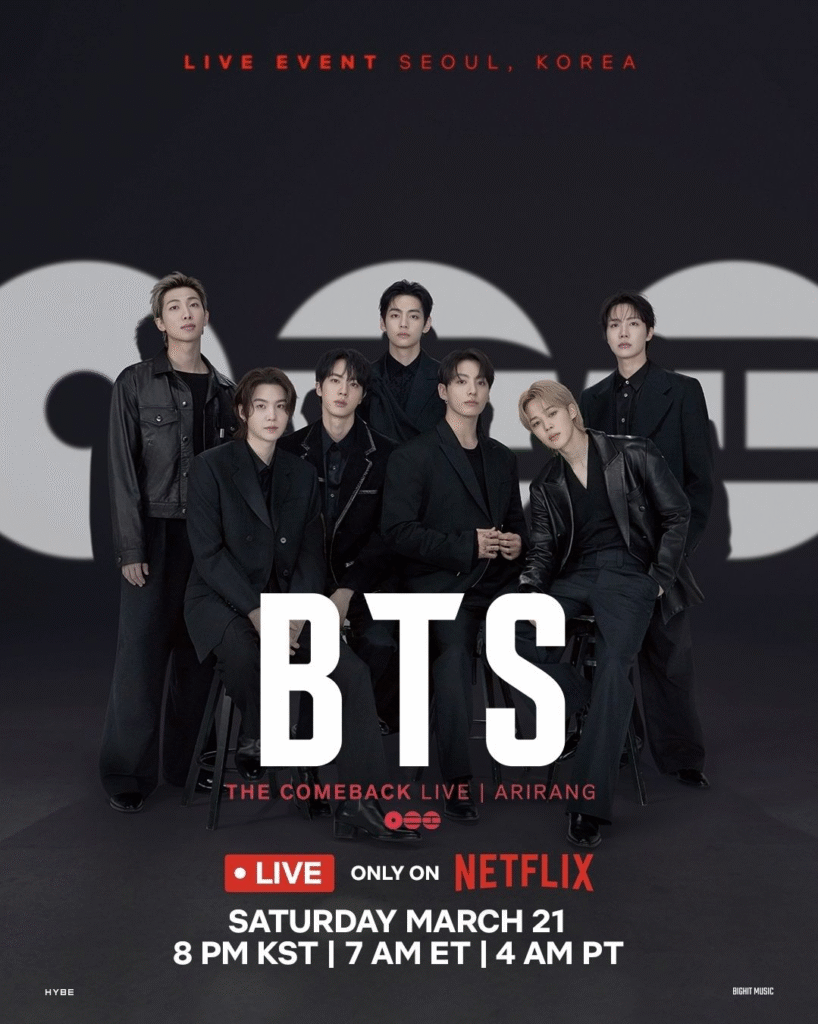 BTS comeback arirang