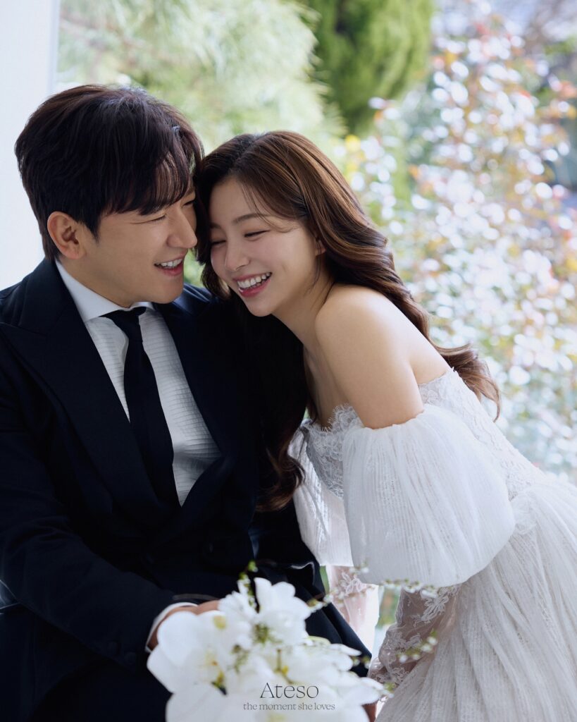 Lee Min Woo boda Lee Ami 